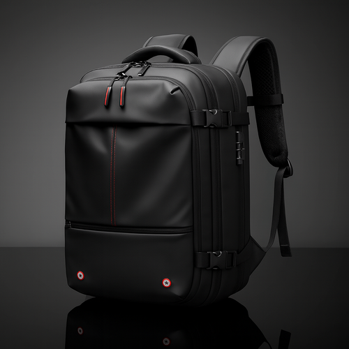 NordicPack Pro - Ultimate Roll-Top 30-45L (48CM) Travel Backpack | Anti-Theft, Water-Resistant & Effortlessly Stylish